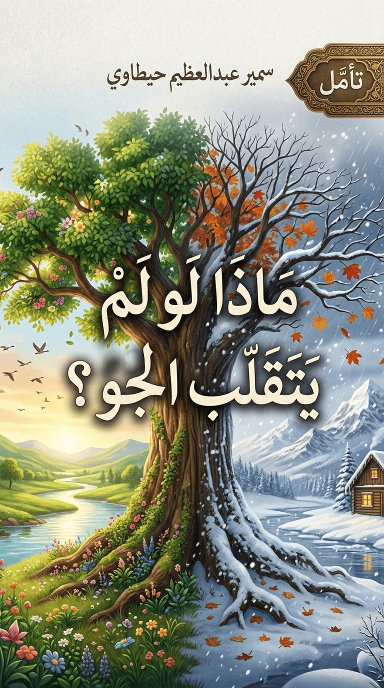 غلاف ماذا لو لم يتقلب الجو؟