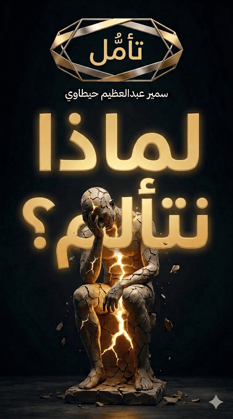 غلاف لماذا نتألم؟